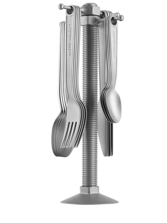 Alessi: Conversational Objects by Virgil Abloh - Silver - ecraft_2 | Luisa Via Roma