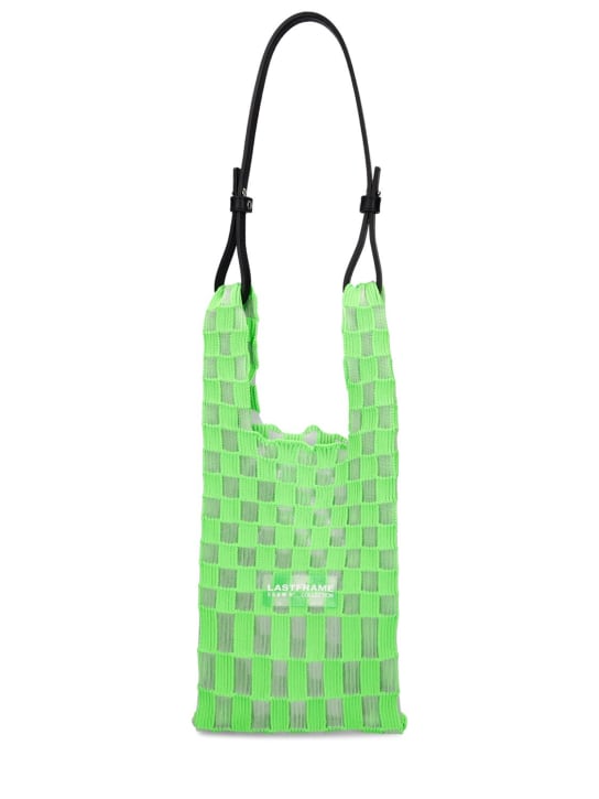 Small sheer ichimatsu market bag - Lastframe - Women | Luisaviaroma