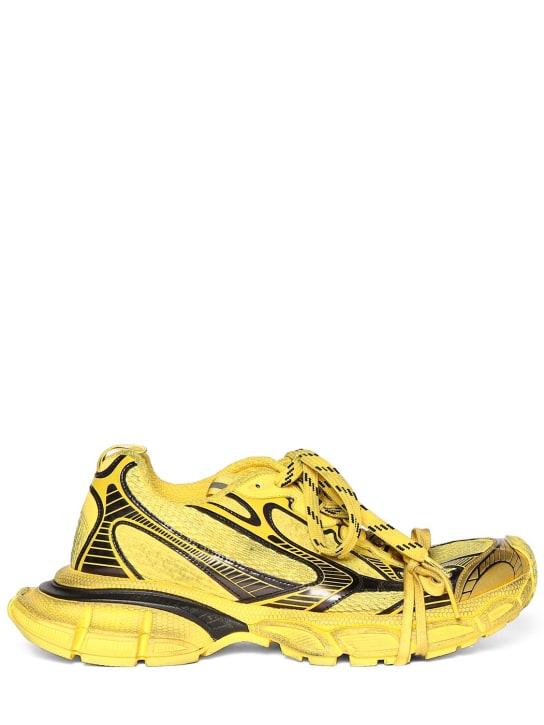 Balenciaga: 3XL sneakers - Yellow/Black - men_0 | Luisa Via Roma