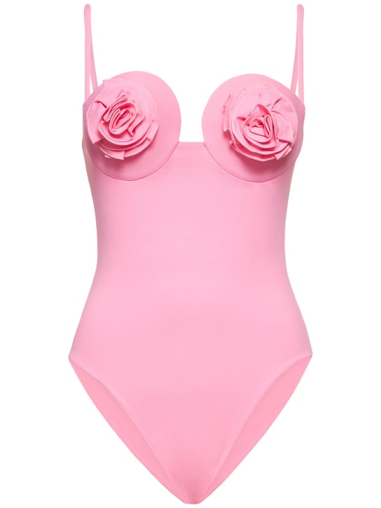 Magda Butrym: 3D flower onepiece swimsuit - women_0 | Luisa Via Roma
