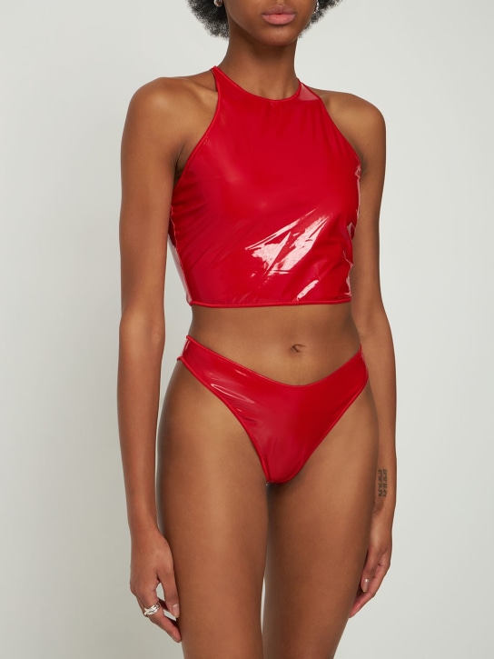 Oséree Swimwear: 乳胶效果比基尼套装 - women_1 | Luisa Via Roma
