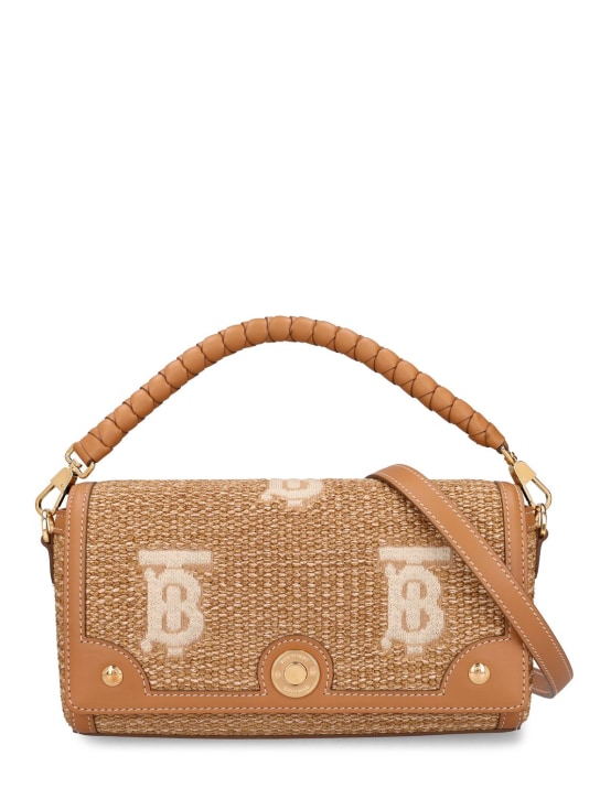 Burberry top discount handle note bag