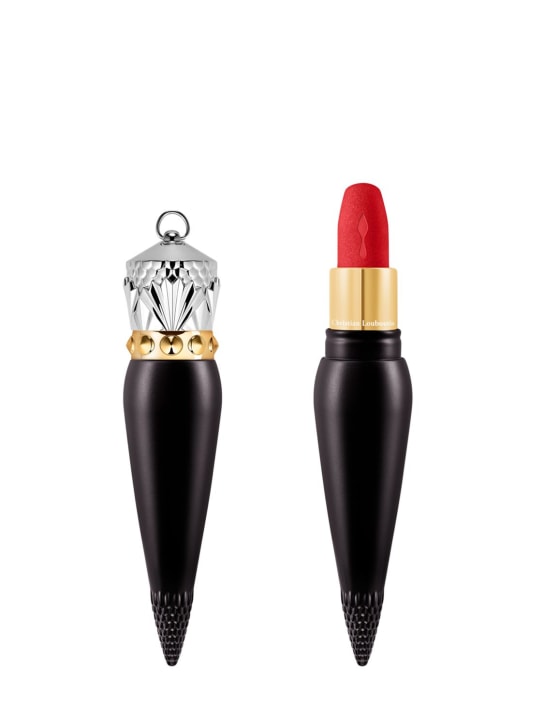 Christian Louboutin Beauty: Rouge Louboutin Velvet Matte Lipstick - Diva Fire 007M - beauty-women_0 | Luisa Via Roma