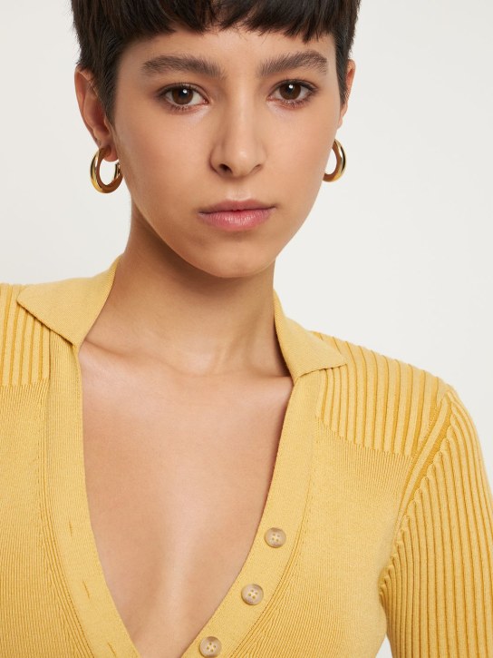Jennifer Fisher: Samira huggie earrings - women_1 | Luisa Via Roma