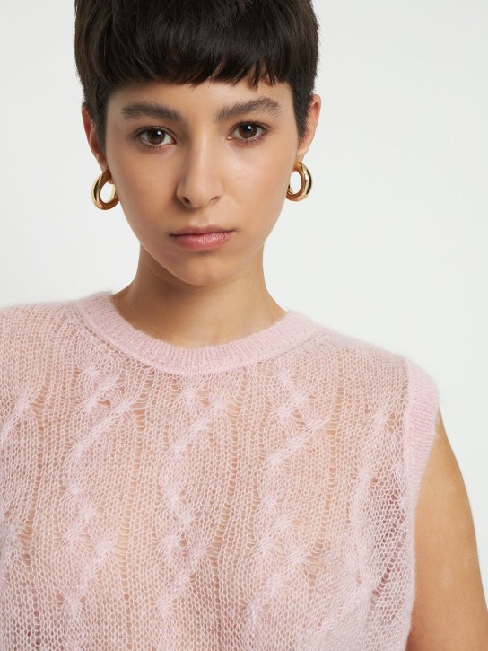 Jennifer Fisher: Jamma huggie earrings - Altın Rengi - women_1 | Luisa Via Roma