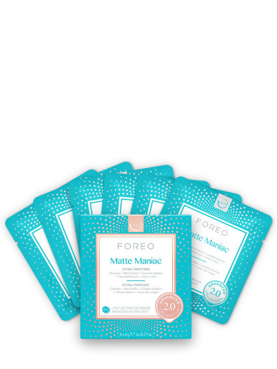 Foreo: 6-pack UFO Masks Matte Maniac 2.0 - Transparent - beauty-women_0 | Luisa Via Roma