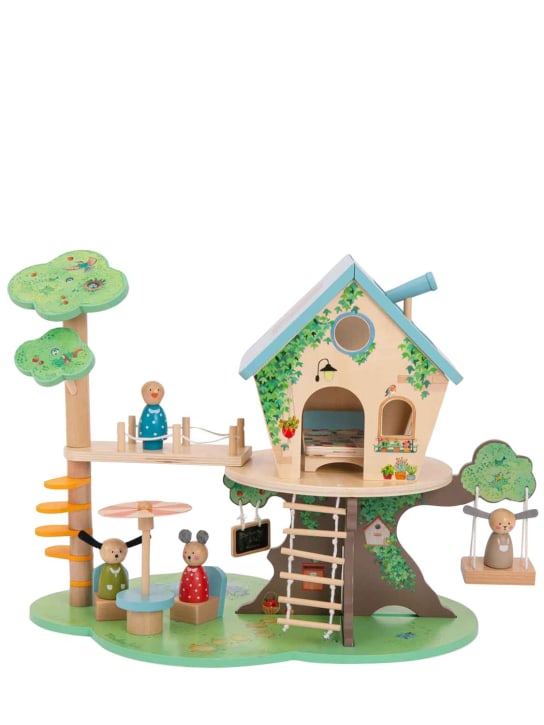 Moulin Roty: Wooden tree house toy - Multicolore - kids-boys_0 | Luisa Via Roma