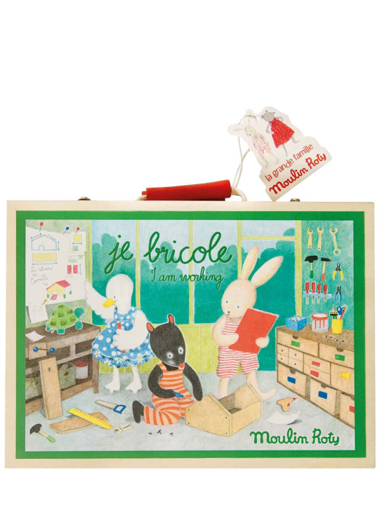 Moulin Roty: Scatola attrezzi in legno - Multicolore - kids-girls_1 | Luisa Via Roma