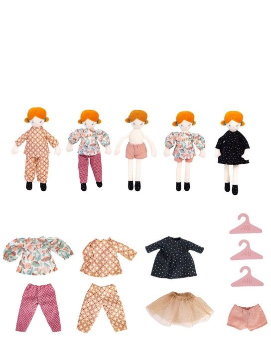 Moulin Roty: Valigetta The Little Wardrobe - Multicolore - kids-boys_1 | Luisa Via Roma