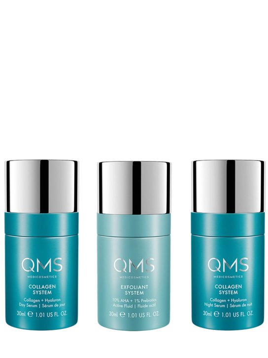 QMS: Set of 2 Collagen Serums & 1 Exfoliant - Durchsichtig - beauty-women_0 | Luisa Via Roma