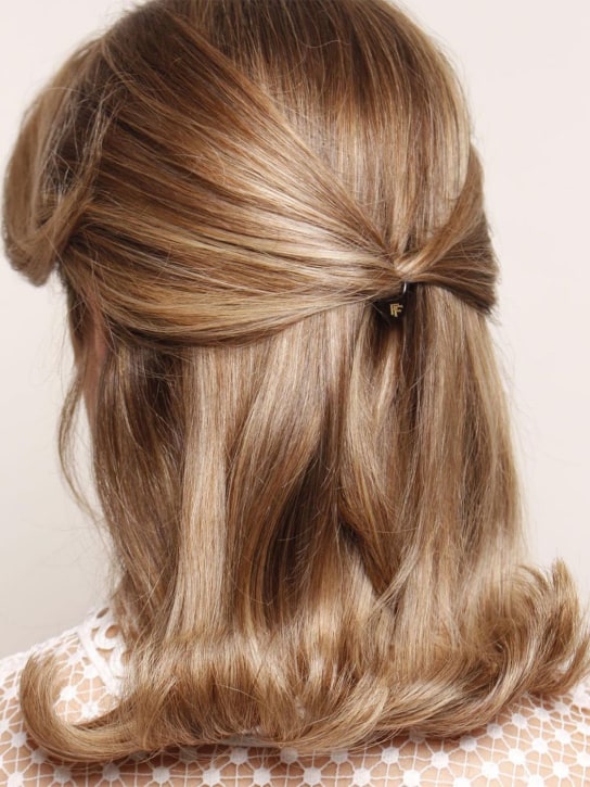 Fiona Franchimon: Lot de 3 épingles à cheveux No. 1 Hairpins - Marron - beauty-women_1 | Luisa Via Roma