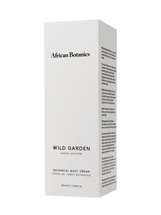 African Botanics: 200ml Wild Garden Body Cream - Transparent - beauty-women_1 | Luisa Via Roma