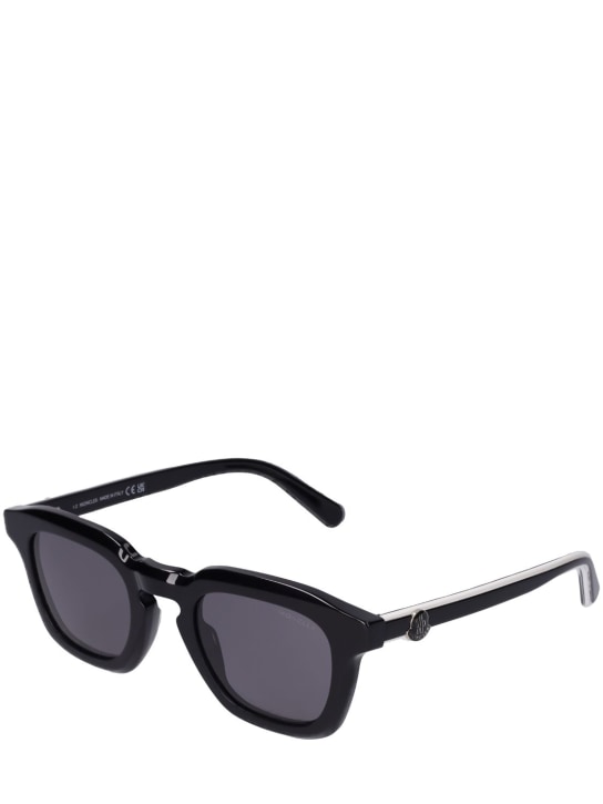 Moncler: Gradd sunglasses - Nero/Grigio - men_1 | Luisa Via Roma