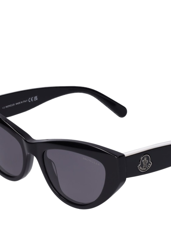 Moncler: Modd太阳镜 - 黑色/烟色 - women_3 | Luisa Via Roma