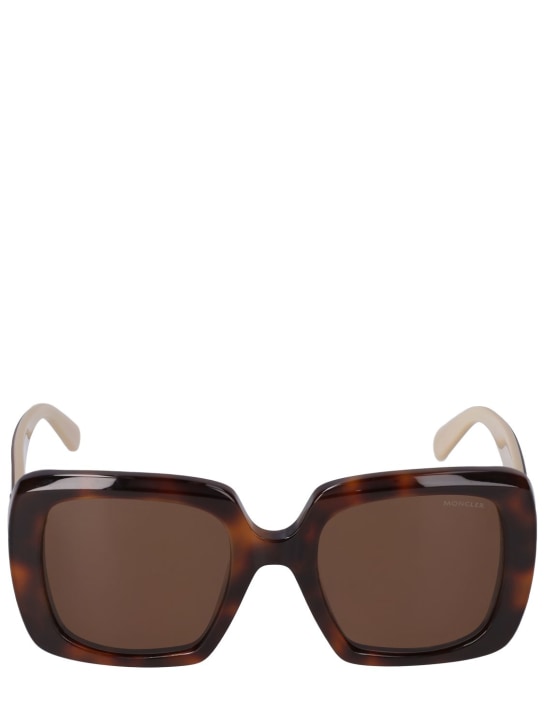 Moncler: Blanche sunglasses - Havana/Brown - women_0 | Luisa Via Roma