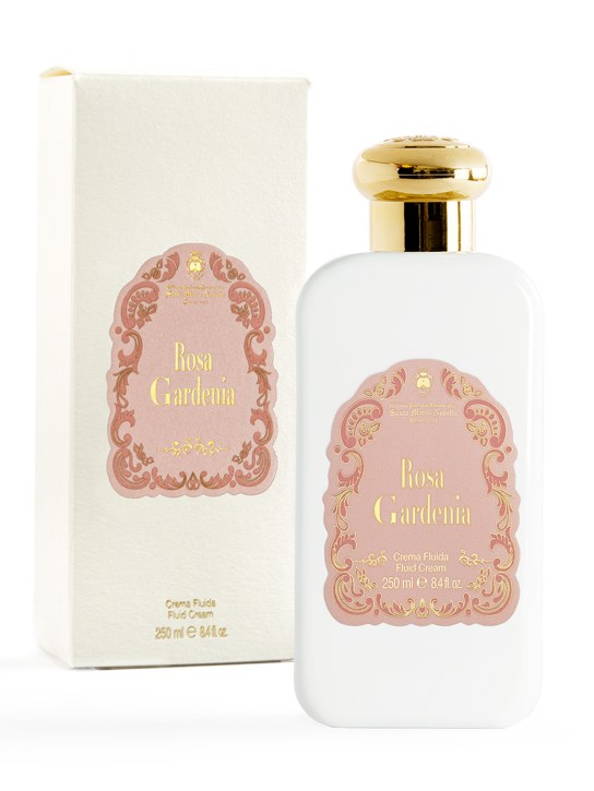 Santa Maria Novella: 250ml Rosa Gardenia fluid cream - Transparent - beauty-men_1 | Luisa Via Roma