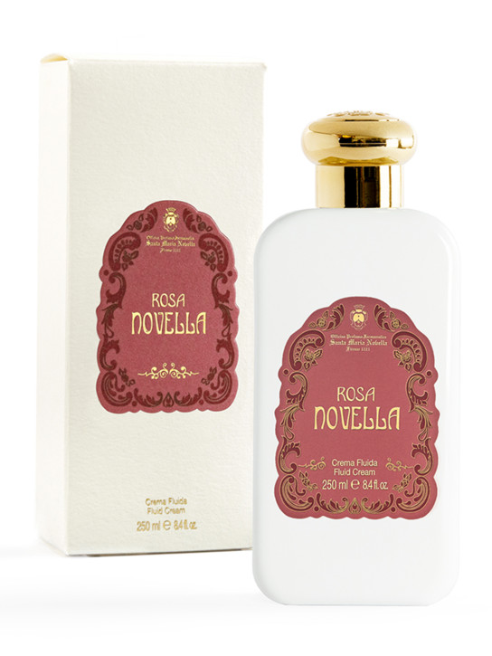 Santa Maria Novella: Crema fluida Rosa Novella 250ml - Transparente - beauty-men_1 | Luisa Via Roma