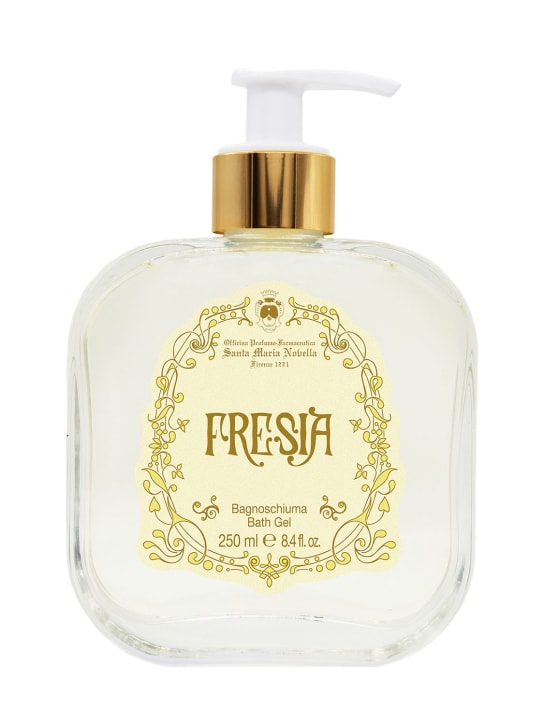 Santa Maria Novella: Fresia Bath Gel 250 ml - Transparent - beauty-women_0 | Luisa Via Roma