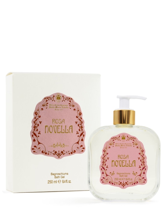 Santa Maria Novella: Rosa Novella Bath Gel 250 ml - Transparent - beauty-men_1 | Luisa Via Roma