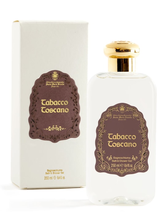 Santa Maria Novella: Tabacco Toscano Bath Gel 250 ml - Transparent - beauty-men_1 | Luisa Via Roma
