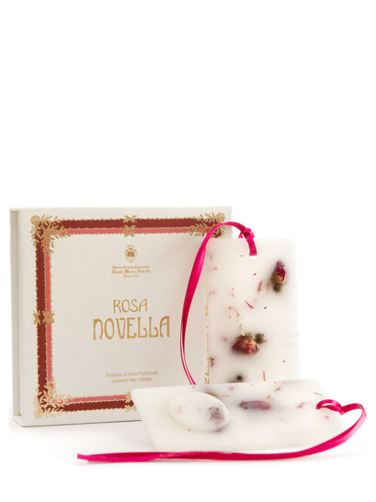 Santa Maria Novella: Tablettes en cire parfumée Rosa Novella - Transparent - beauty-women_0 | Luisa Via Roma