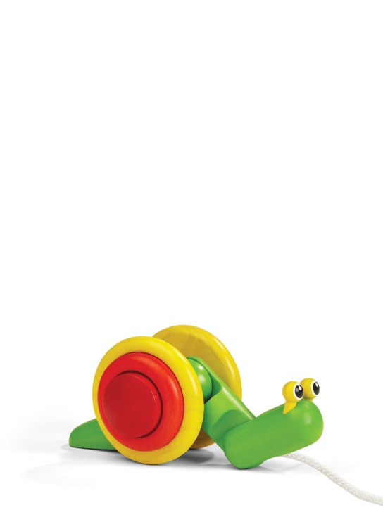 PlanToys: Snail pull-along toy - Multicolore - kids-girls_0 | Luisa Via Roma