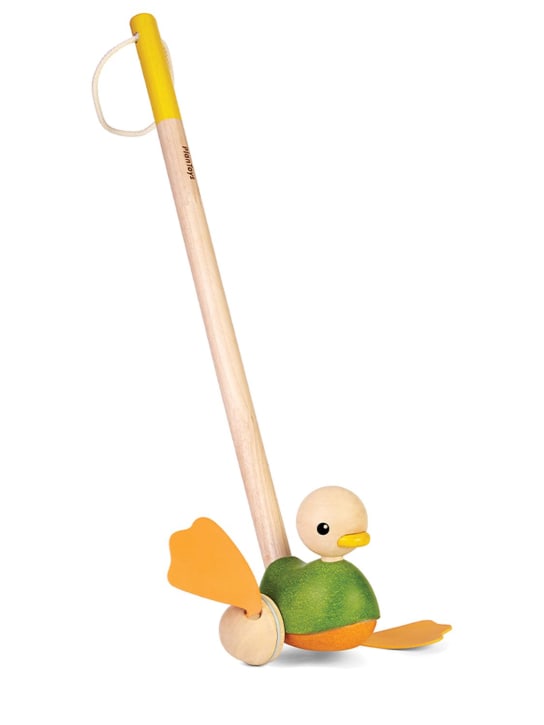 PlanToys: Duck push-along toy - Multicolore - kids-girls_0 | Luisa Via Roma