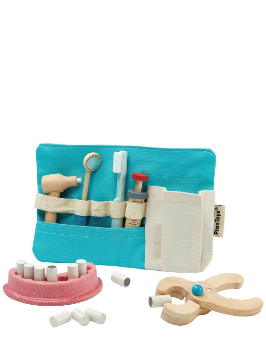 PlanToys: Dentist's Kit w/accessories - Multicolore - kids-boys_0 | Luisa Via Roma