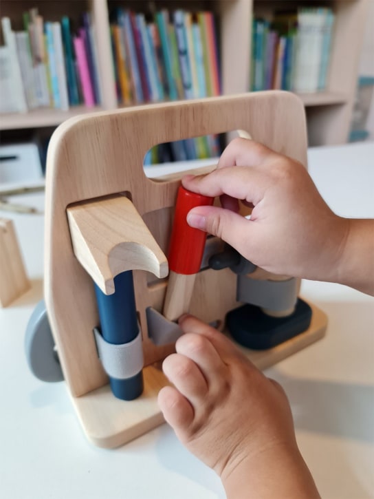 PlanToys: Handy Carpenter toy set - Multicolore - kids-girls_1 | Luisa Via Roma