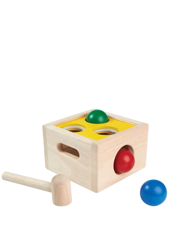 PlanToys: Punch & Drop wooden toy - Multicolore - kids-boys_0 | Luisa Via Roma