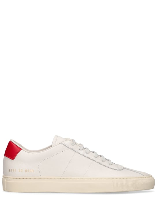 Common projects cheap red suede