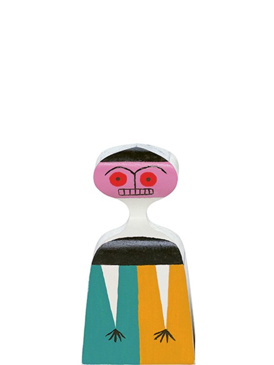 Vitra: Bambola in legno N. 3 - Multicolore - ecraft_0 | Luisa Via Roma