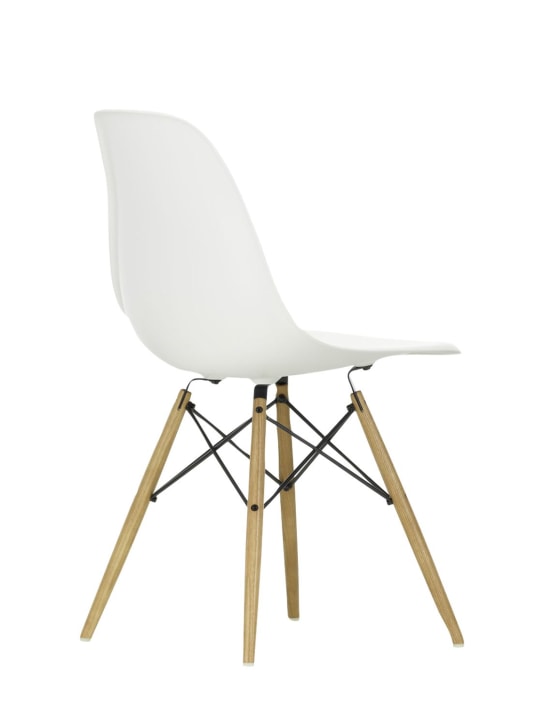 Vitra: Chaise latérale en plastique Eames - Blanc - ecraft_1 | Luisa Via Roma