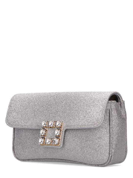 Roger Vivier: Viv' Jeu De Fille clutch - Silver - women_2 | Luisa Via Roma