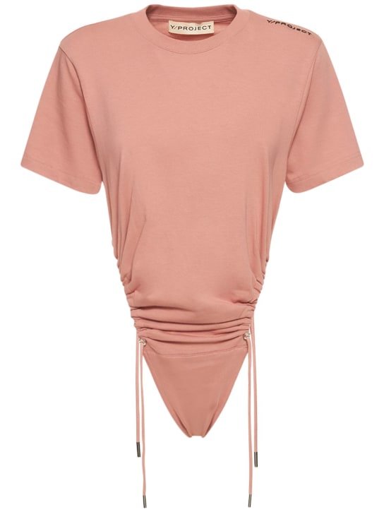 SizeGuideY/Project RUCHED T-SHIRT BODYSUIT