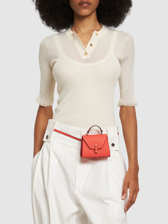 Valextra: Marsupio Iside - Papavero - women_1 | Luisa Via Roma
