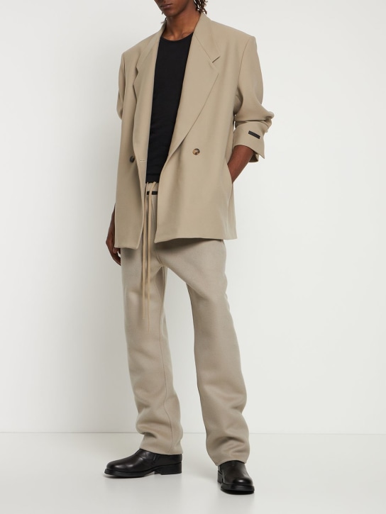 Fear of God: Eternal California wool blazer - Dusty Beige - men_1 | Luisa Via Roma