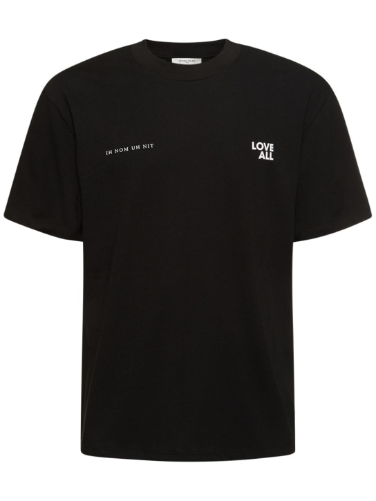 Love all jesus printed cotton t-shirt - Ih Nom Uh Nit - Men | Luisaviaroma