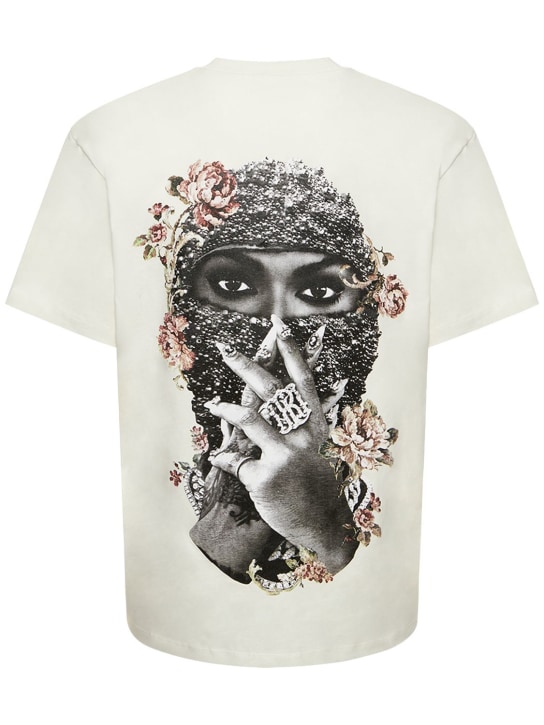 Ih Nom Uh Nit: Black Pears Mask printed t-shirt - Beyaz - men_0 | Luisa Via Roma