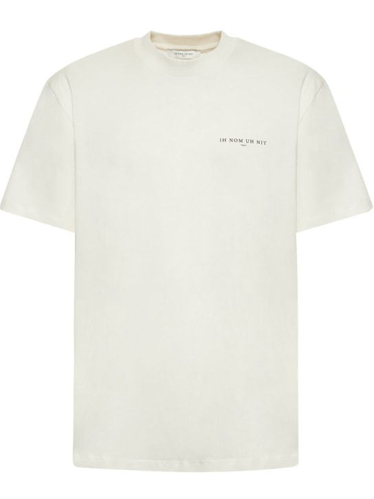 Ih Nom Uh Nit: Bedrucktes T-Shirt - Weiß - men_1 | Luisa Via Roma