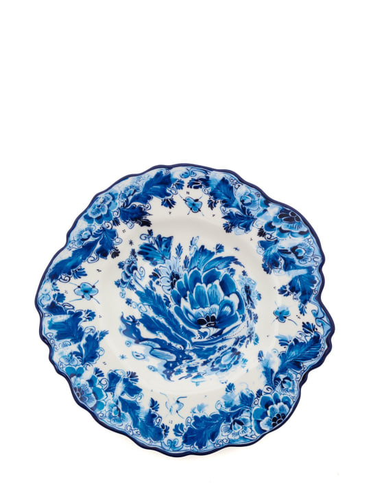 Seletti: Classics On Acid dessert plate - Blue - ecraft_0 | Luisa Via Roma