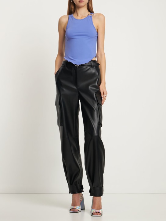 Miaou: Bobbi トリコットタンクトップ - ブルー - women_1 | Luisa Via Roma