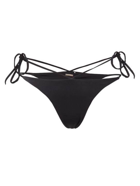 Dsquared2: Bas de bikini triangle - Noir - women_0 | Luisa Via Roma