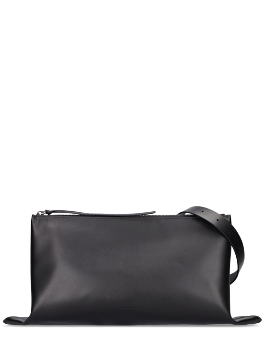 Jil Sander: Medium Empire shoulder bag w/ buckle - women_0 | Luisa Via Roma