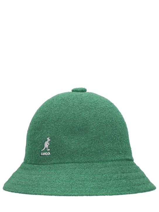 Kangol: Bermuda casual bucket hat - Green - men_1 | Luisa Via Roma