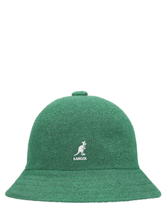 Kangol: Bermuda casual bucket hat - Green - men_0 | Luisa Via Roma