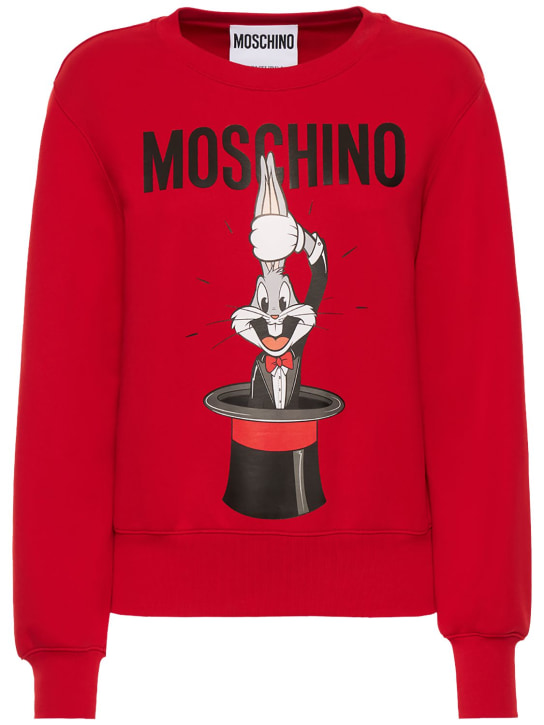 Moschino: Bugs Bunny スウェットシャツ - women_0 | Luisa Via Roma