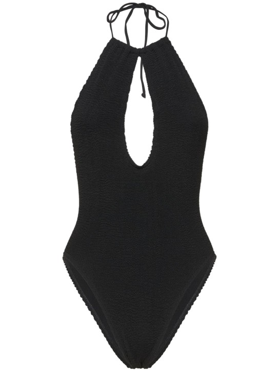 Bond Eye: Bisou cut out one piece swimsuit - Black - women_0 | Luisa Via Roma