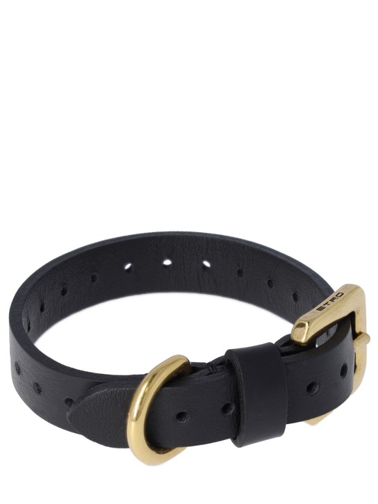 Etro: Leather belt anklet - women_1 | Luisa Via Roma