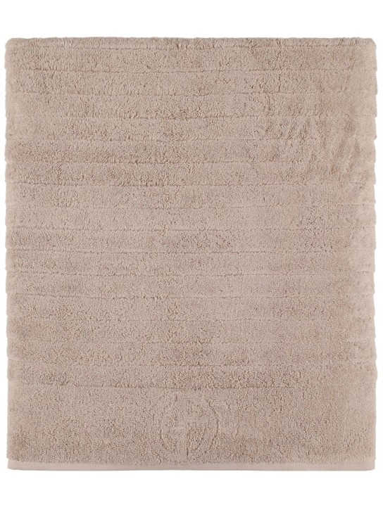 Armani/Casa: Dorotea cotton bath towel - Dove Grey - ecraft_0 | Luisa Via Roma